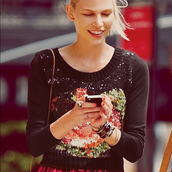 Free people magic rose pullover Sz XS - Picture 2 of 8